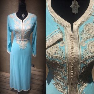 Sold•Handmade Long Sleeve Long Kaftan